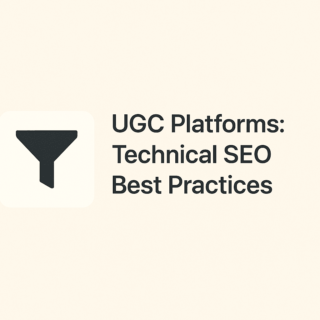 UGC平台技术性SEO：从架构抉择到最大化收录的终极指南